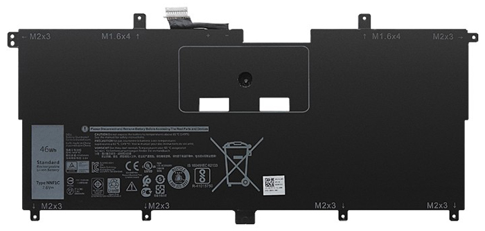 OEM Laptop Battery Replacement for  Dell XPS 13 9365 D1605TS