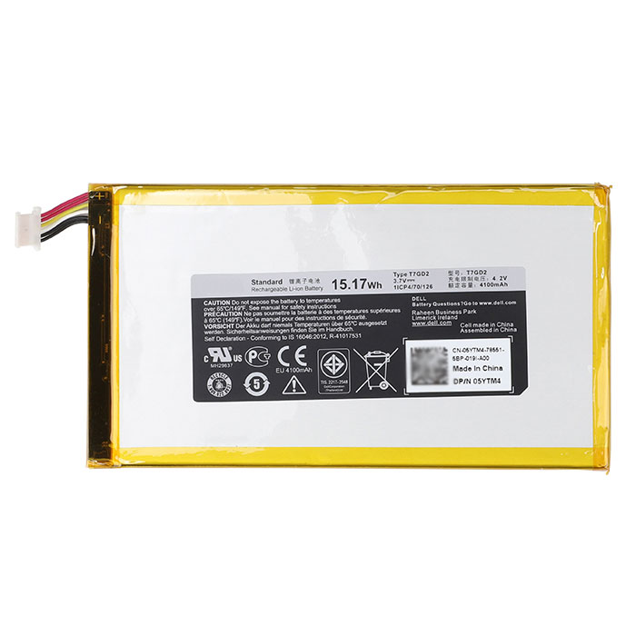 OEM Laptop Battery Replacement for  Dell Venue 7 3730 Tablet