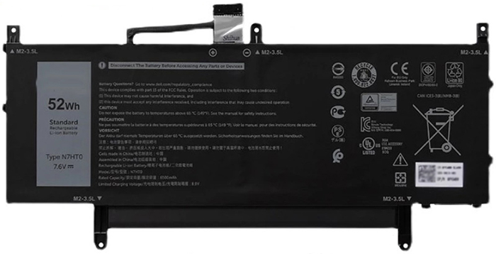OEM Laptop Battery Replacement for  dell N7HT0