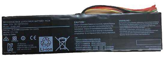OEM Laptop Battery Replacement for  GIGABYTE 541387460003