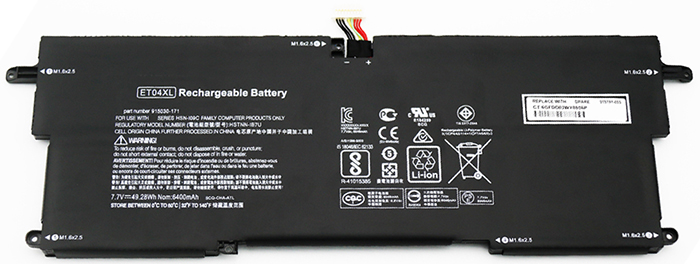 OEM Laptop Battery Replacement for  HP ET04XL