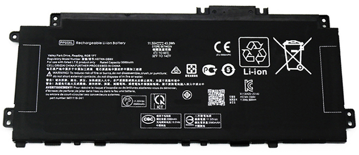 OEM Laptop Battery Replacement for  HP Pavilion X360 Convertible 14 DW1016TU