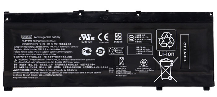 OEM Laptop Battery Replacement for  HP SR04XL