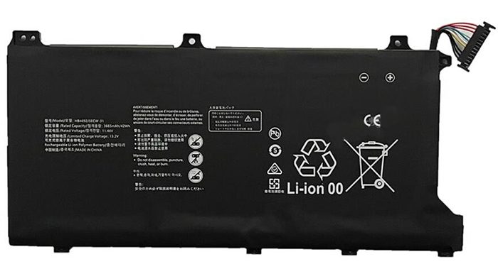 OEM Laptop Battery Replacement for  HUAWEI MateBook D 15 53010TUY