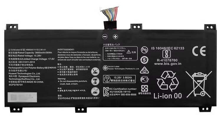 OEM Laptop Battery Replacement for  HONOR HB6081V1ECW 22A
