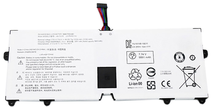 OEM Laptop Battery Replacement for  LG gram 16 2021 16Z90PG