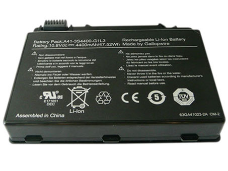 OEM Laptop Battery Replacement for  UNIWILL A41 3S4400 G1L3