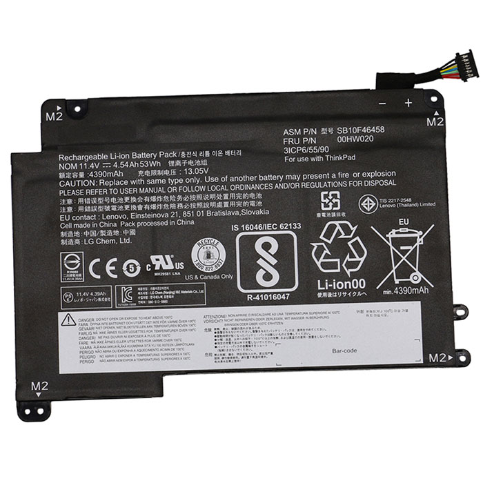 OEM Laptop Battery Replacement for  LENOVO 00HW021