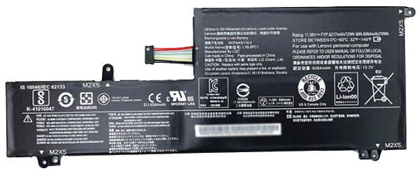 OEM Laptop Battery Replacement for  lenovo LI6L6PC1