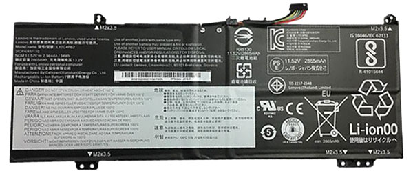OEM Laptop Battery Replacement for  lenovo L17C4PB2