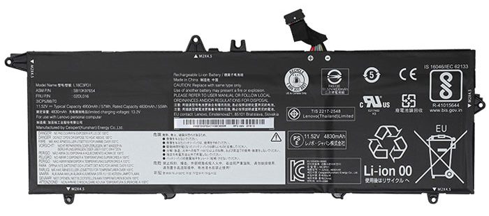 OEM Laptop Battery Replacement for  Lenovo SB10K97653