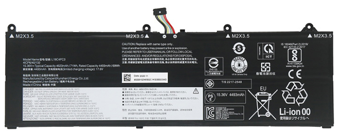 OEM Laptop Battery Replacement for  LENOVO L19C4PC3