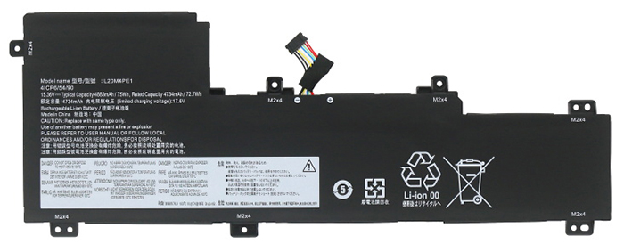 OEM Laptop Battery Replacement for  lenovo IdeaPad 5 Pro 16ACH6