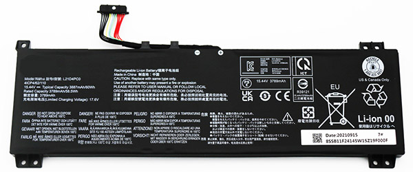 OEM Laptop Battery Replacement for  Lenovo L21D4PC0