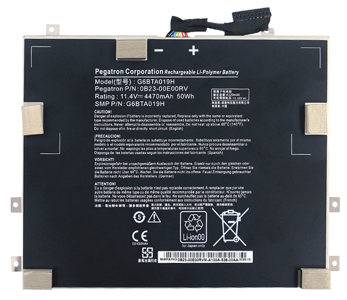 OEM Laptop Battery Replacement for  WACOM HV4D THW1310 Tablet