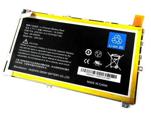 OEM Laptop Battery Replacement for  AMAZON 58 000035